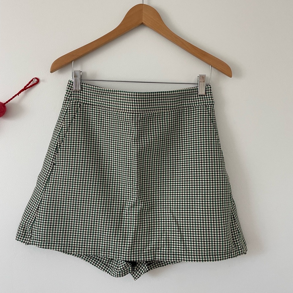 Gingham Zara Skort